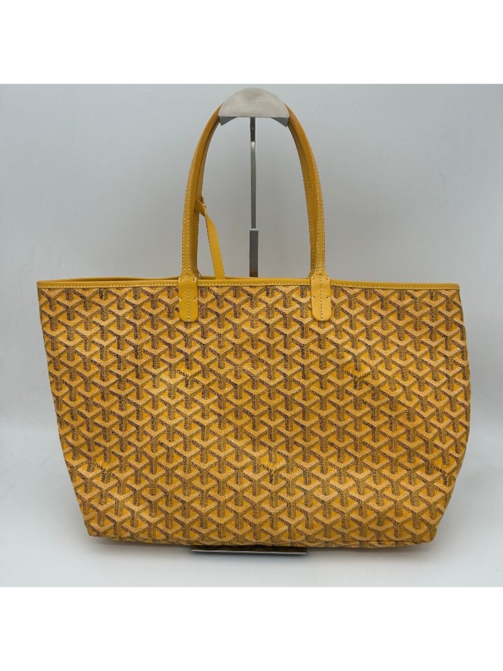 Goyard Saint Louis PM Tote Shoulder with Leather Yellow Pouch